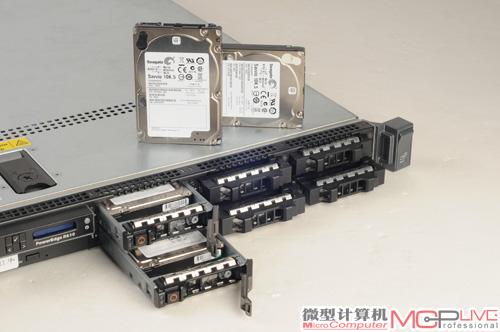 DELL双路刀片服务器——E01S。要体验SATA接口的Intel 710不难，Z68平台即可轻松搞定。但是要想仔细品味SAS接口的10K.5没有带SAS接口的服务器是不行的。为此我们特地准备了DELL E01S，它支持多6个SAS设备扩展。