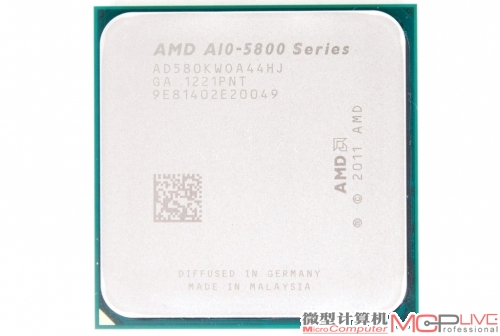 AMD A10 5800K 参考价格 899元