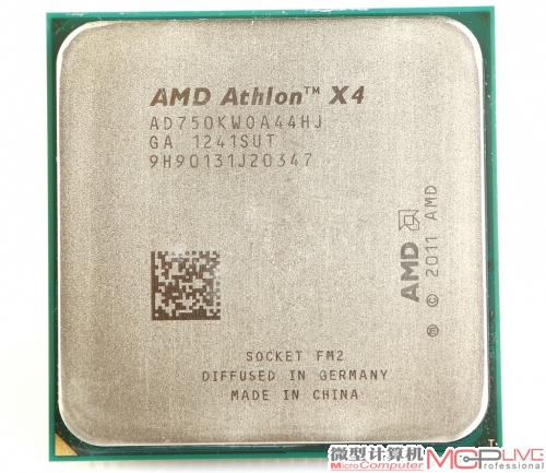 为高性价比独显平台而生 Athlon Ⅱ X4 750K处理器