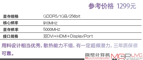 华硕Dragon HD7850-DC2O-1GD5